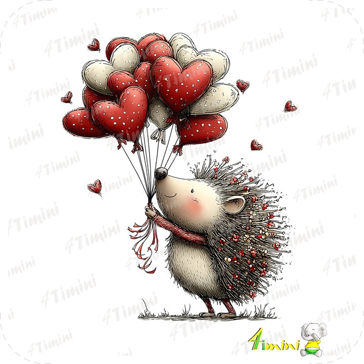 Ensemble de 5 débarbouillettes velours - Livraison de ballons