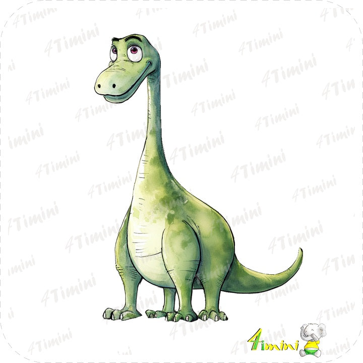 Ensemble de 5 débarbouillettes velours - Dingo dino