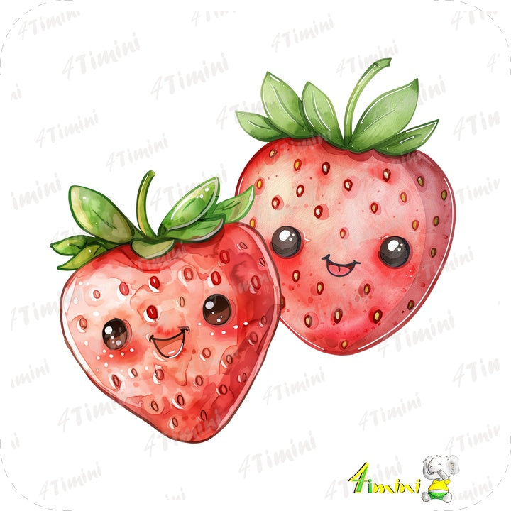 Ensemble de 5 débarbouillettes velours - Fruité