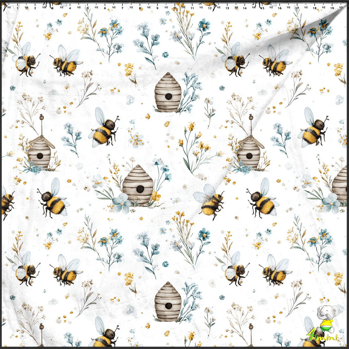 abeille, insecte, fleur, ruche, par 4timini