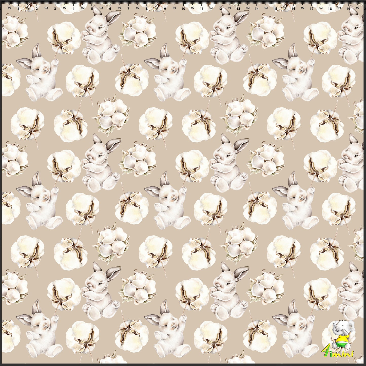 Doudou en minky - Coton doux