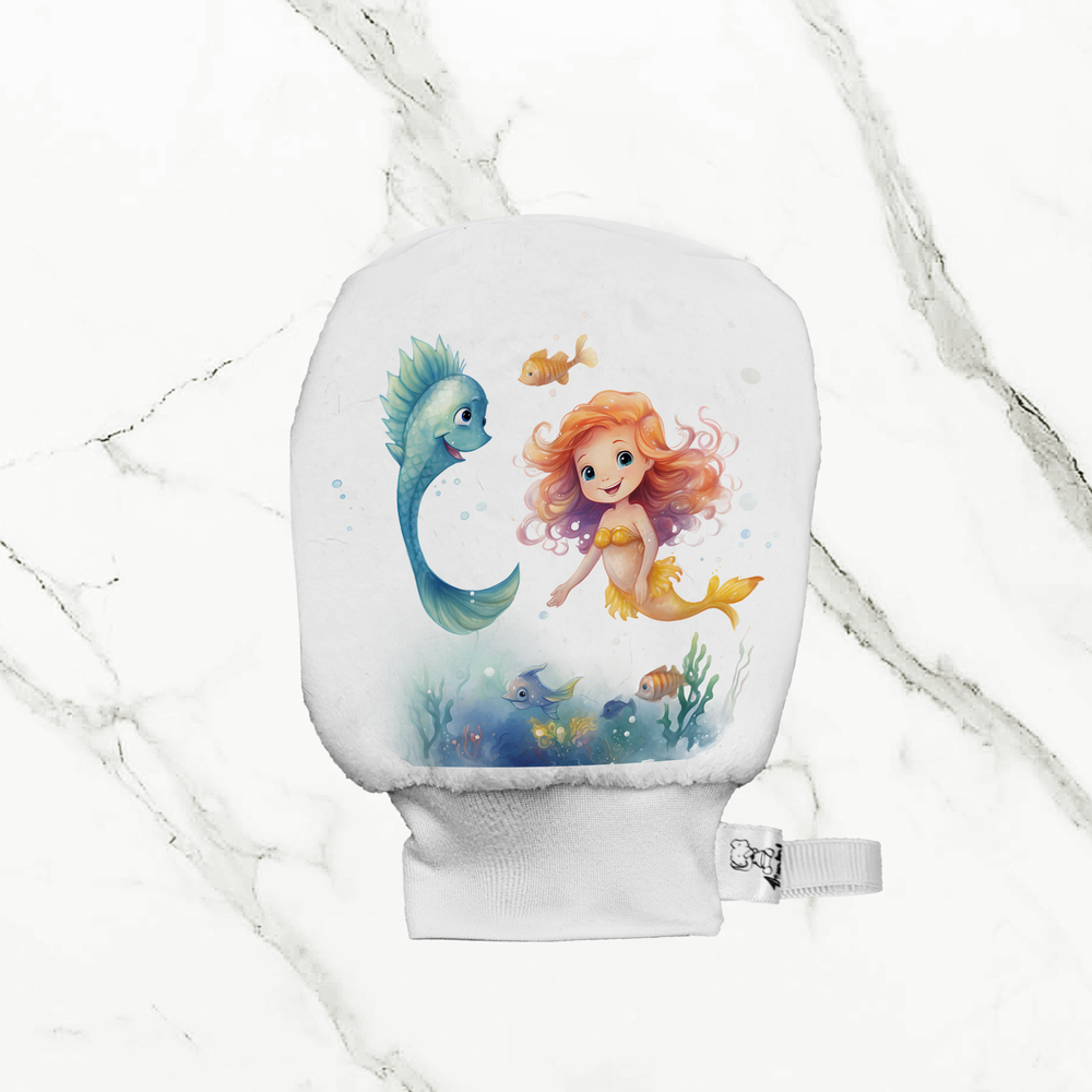 La petite sirène - Mitaine de bain