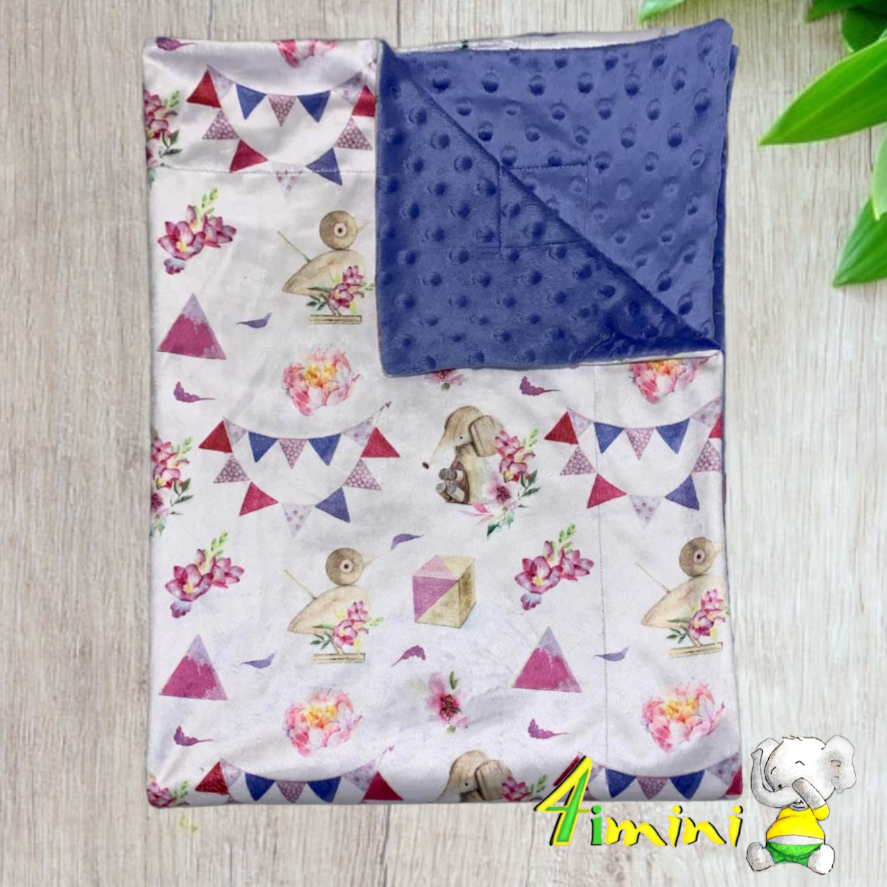 Petite doudou - Jouets de bois floral