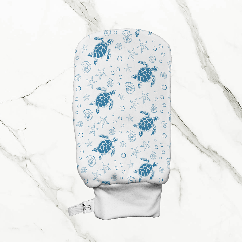 Tortue de mer - Mitaine de bain