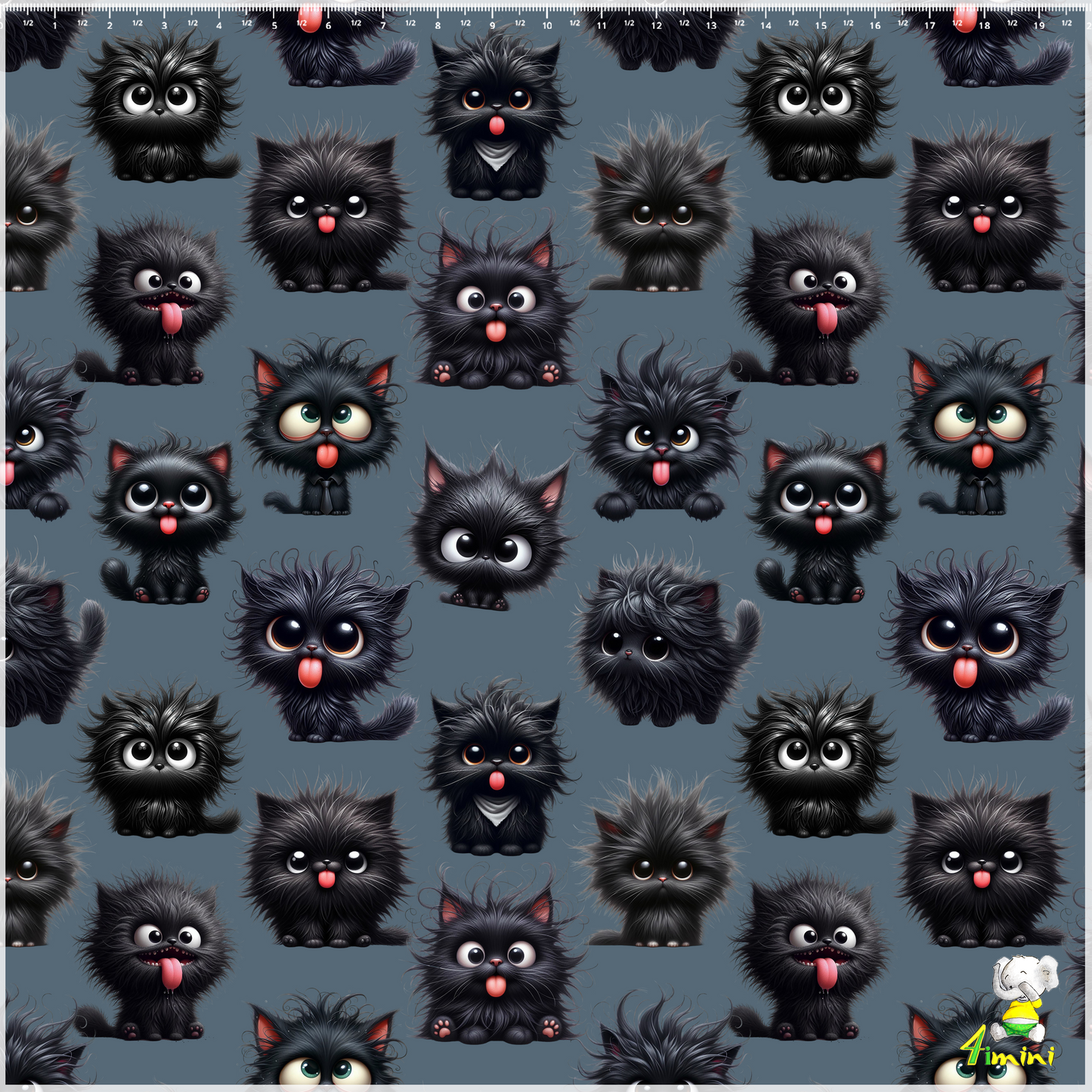 Drôle de chat - Mousseline