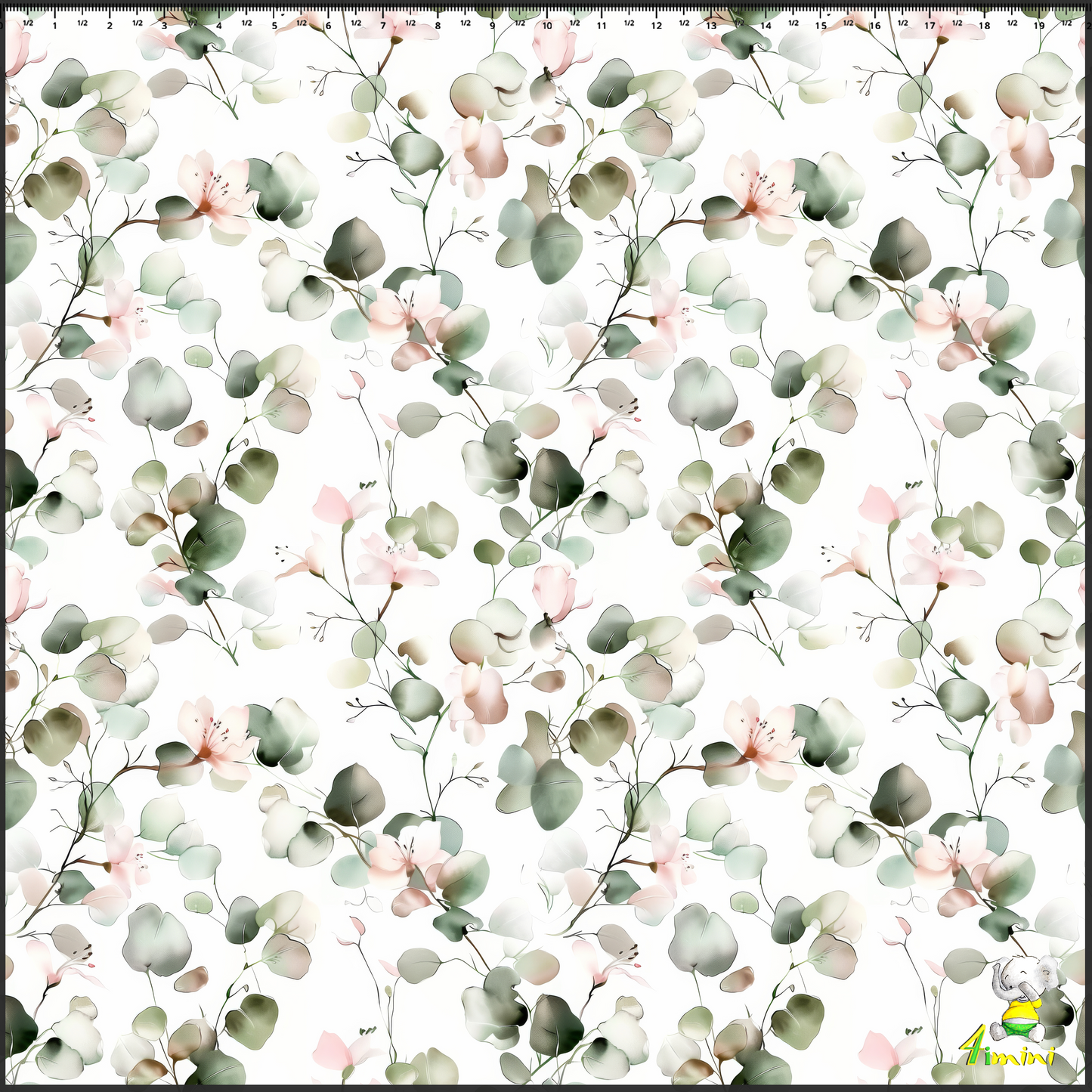 Fleurs d'eucalyptus - Mousseline