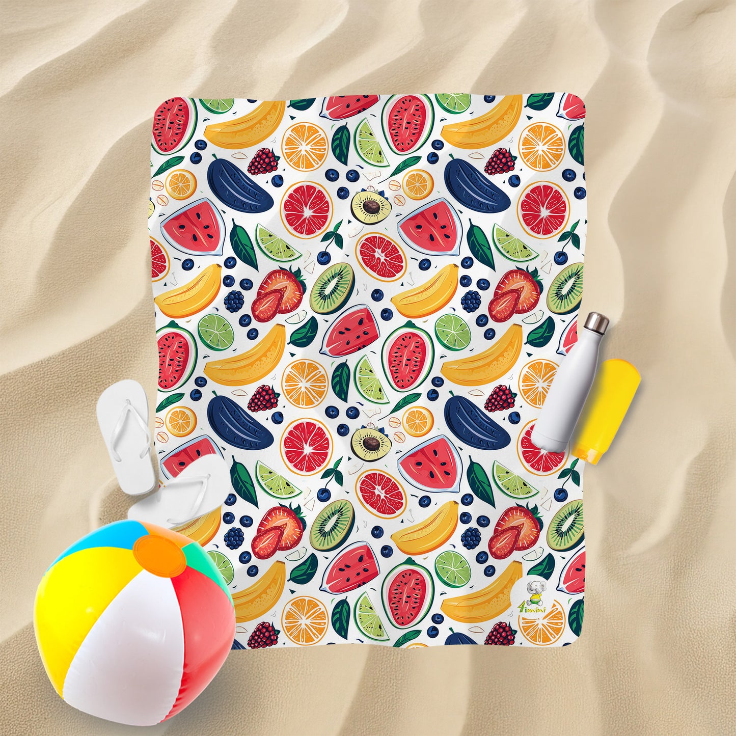 Serviette de plage - Salade de fruits