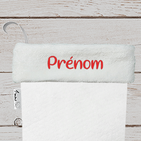 Bas de Noël - Sapins et Cristaux