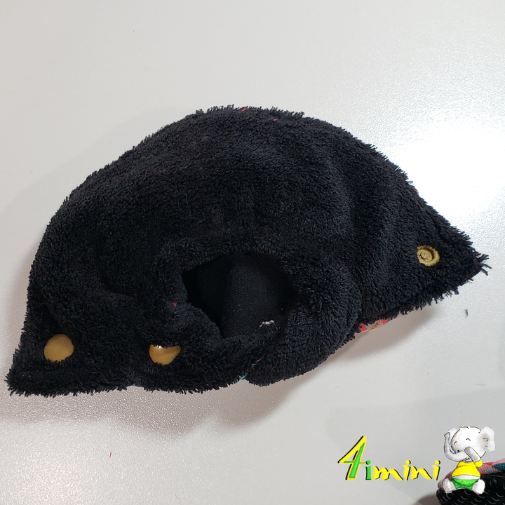 Pantoufles - Raton laveur feuillus