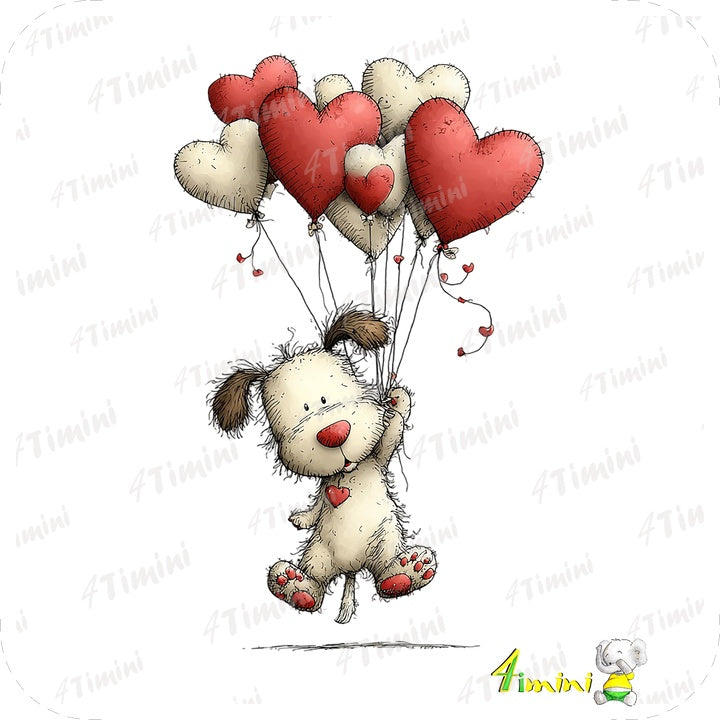 Ensemble de 5 débarbouillettes velours - Livraison de ballons