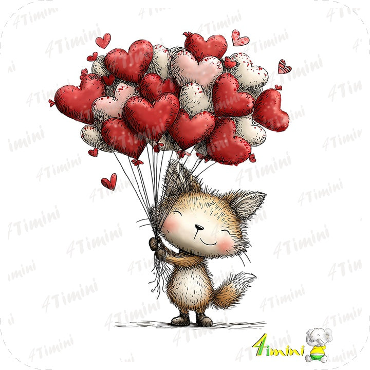 Ensemble de 5 débarbouillettes velours - Livraison de ballons