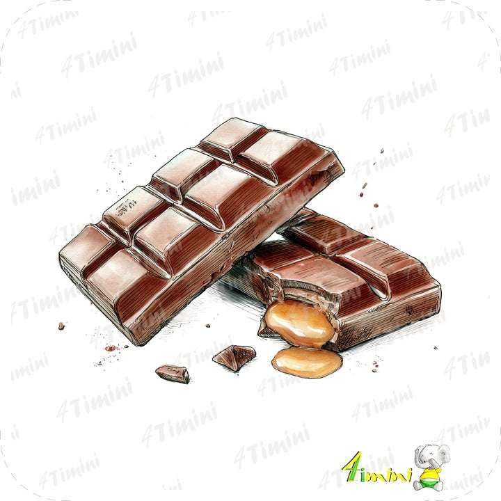 chocolat, confectionné au Québec par 4Timini.