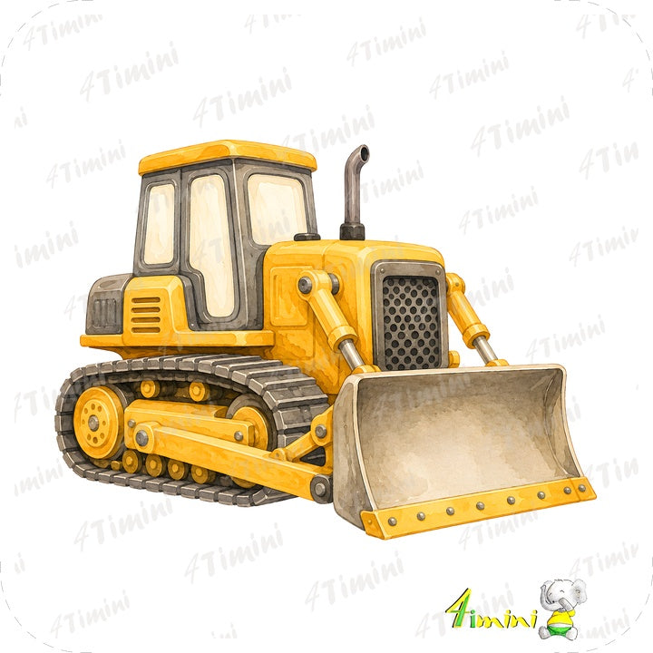 Les batisseurs (camion de chantier, construction, tracteur, bulldozer)