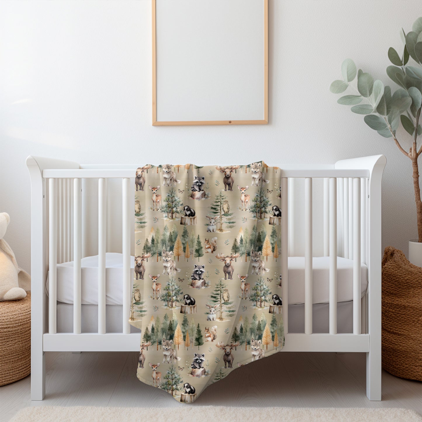 Doudou en minky - À l'orée des bois