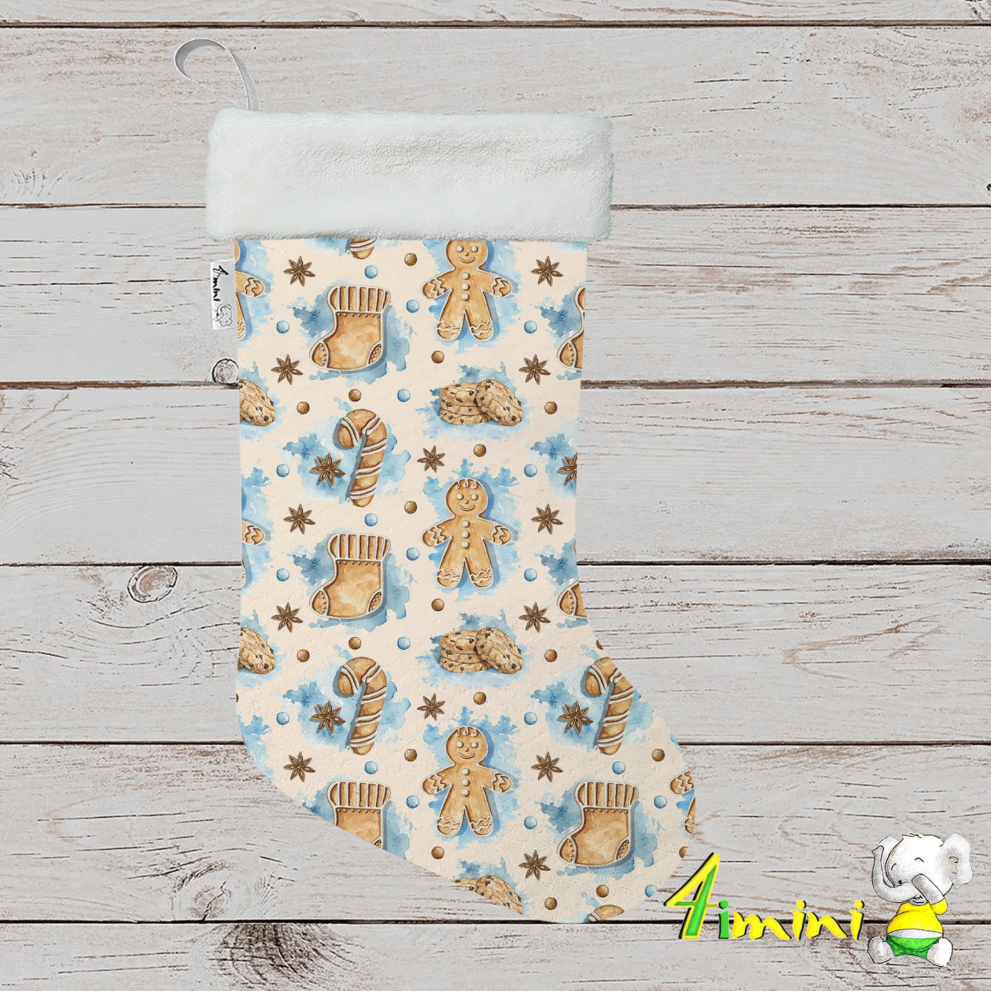 Bas de Noël - Atelier du pain d'épices