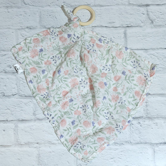 Dendoudou - Fleurs pastel rose