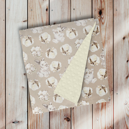 Doudou en minky - Coton doux