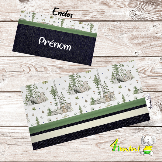 Protège carnet - Doux réveil en forêt