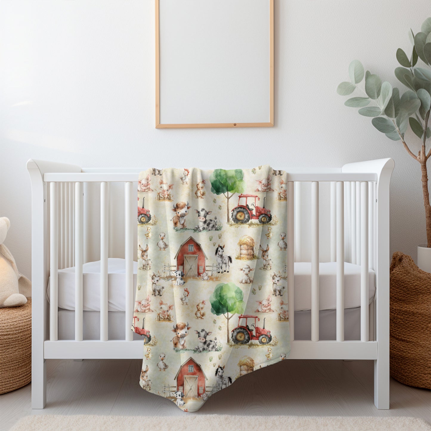 Doudou en minky - Fermette