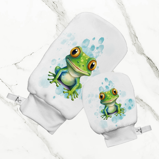 La petite grenouille - Mitaine de bain