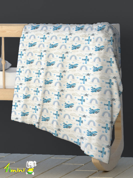 Doudou en velours extensible  - Le premier vol