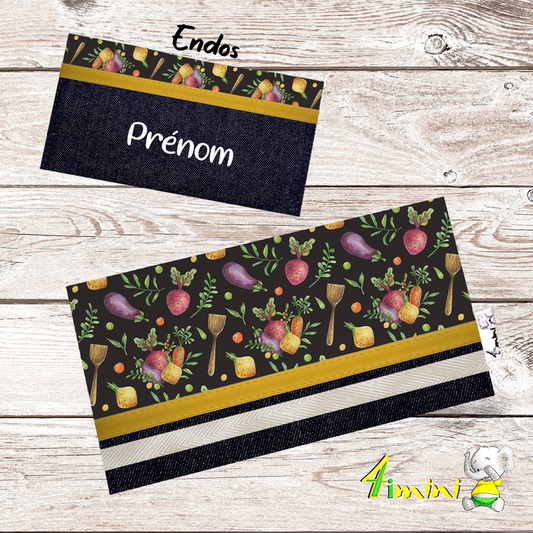 Protège carnet - Les légumes racines