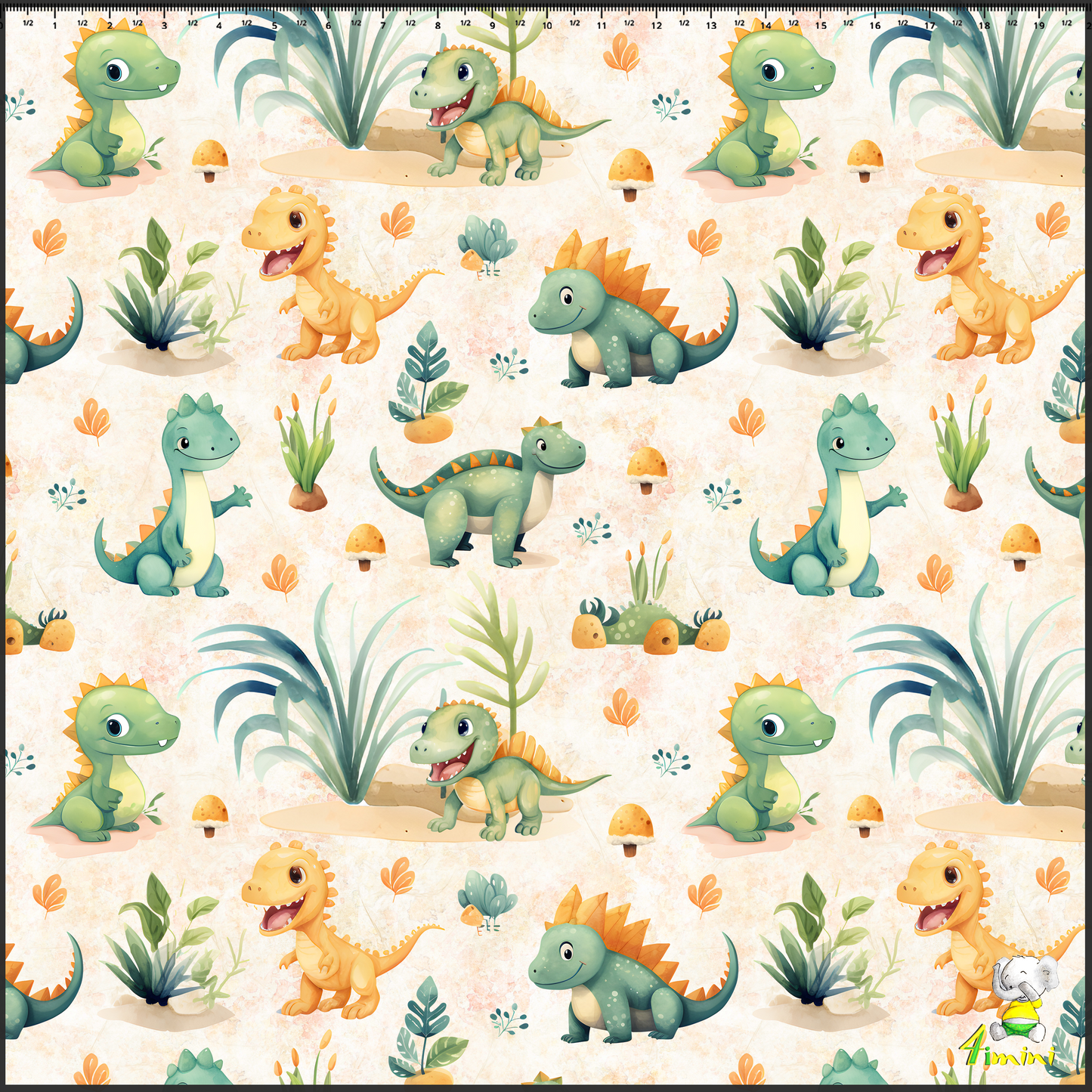 Le temps des dinosaures - Mousseline