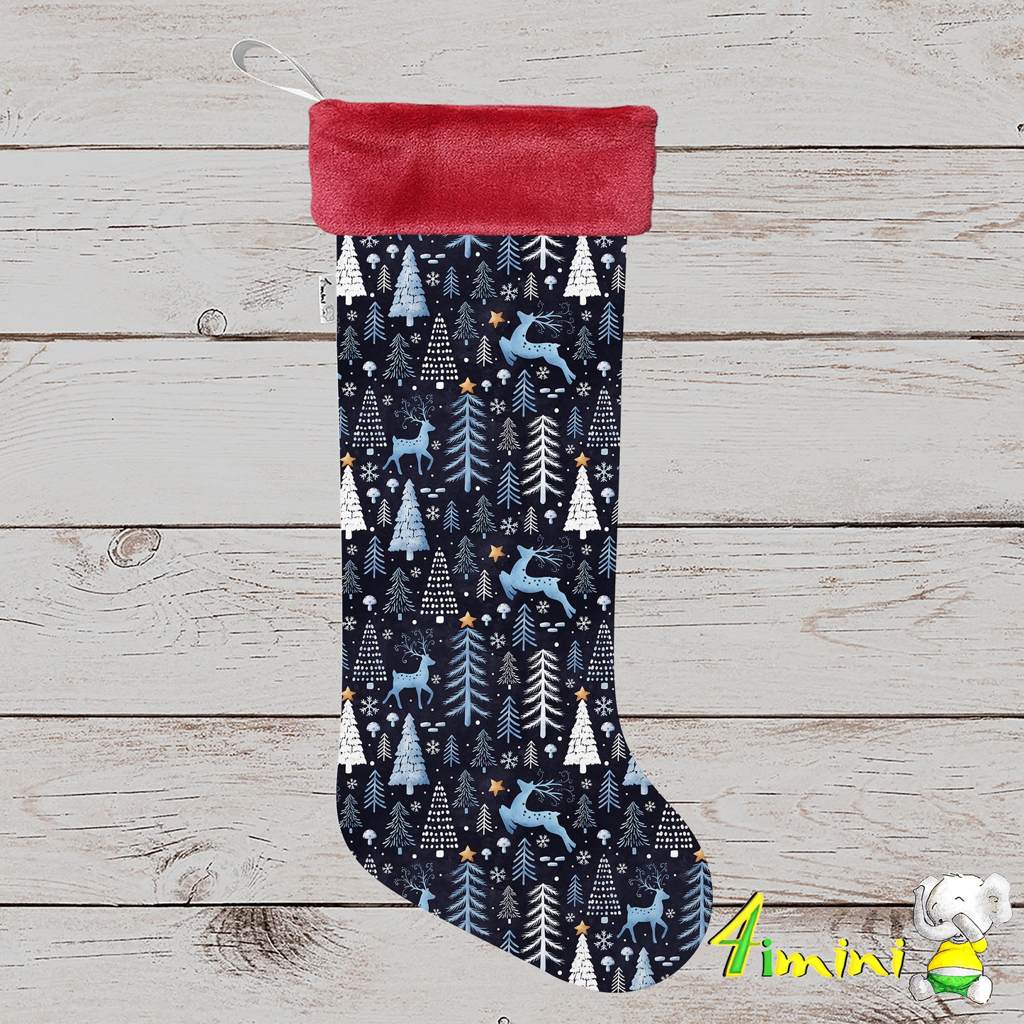 Bas de Noël - Minimalisme de Noël