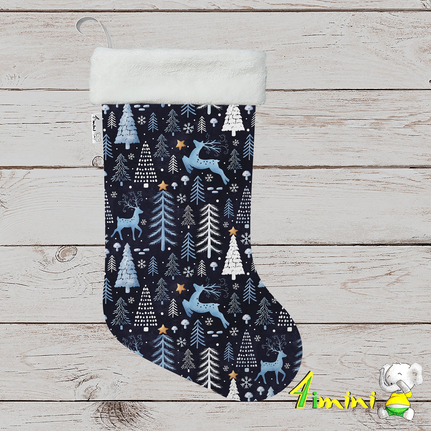 Bas de Noël - Minimalisme de Noël