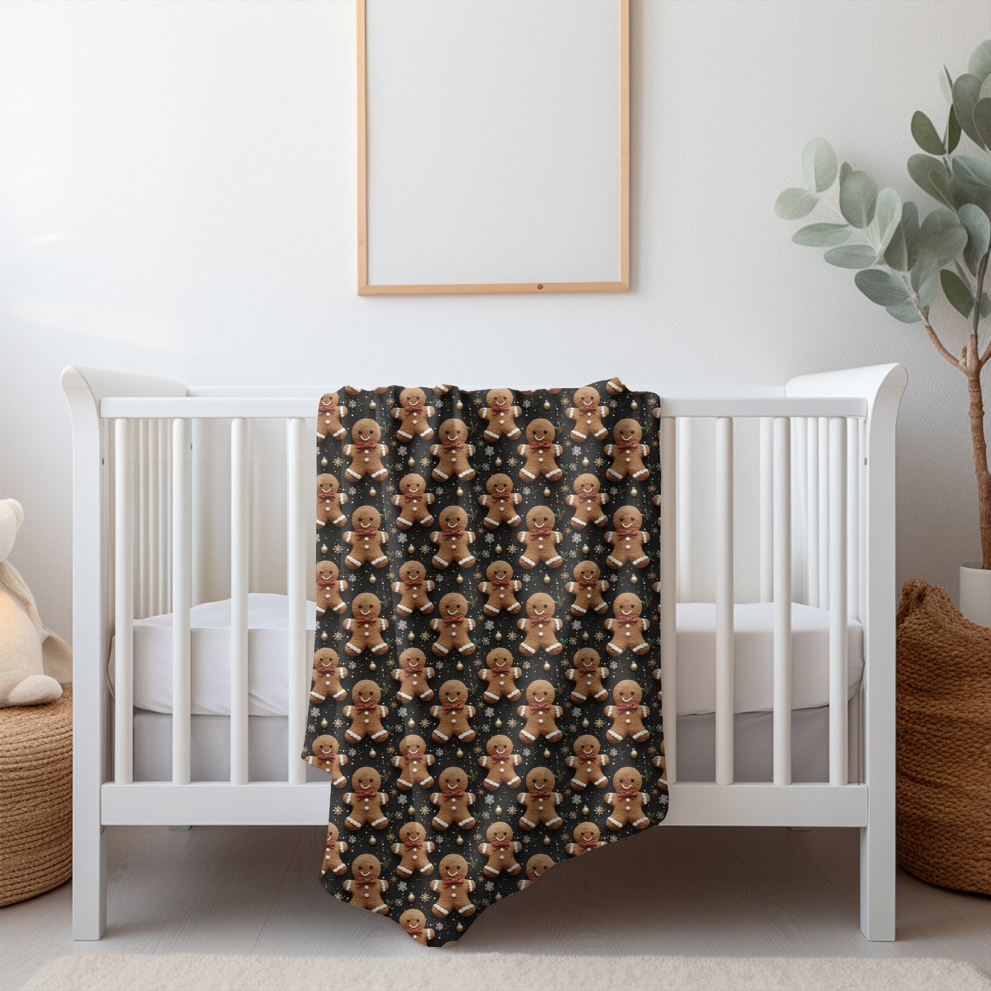 Doudou en minky - Pain d'épices brodé