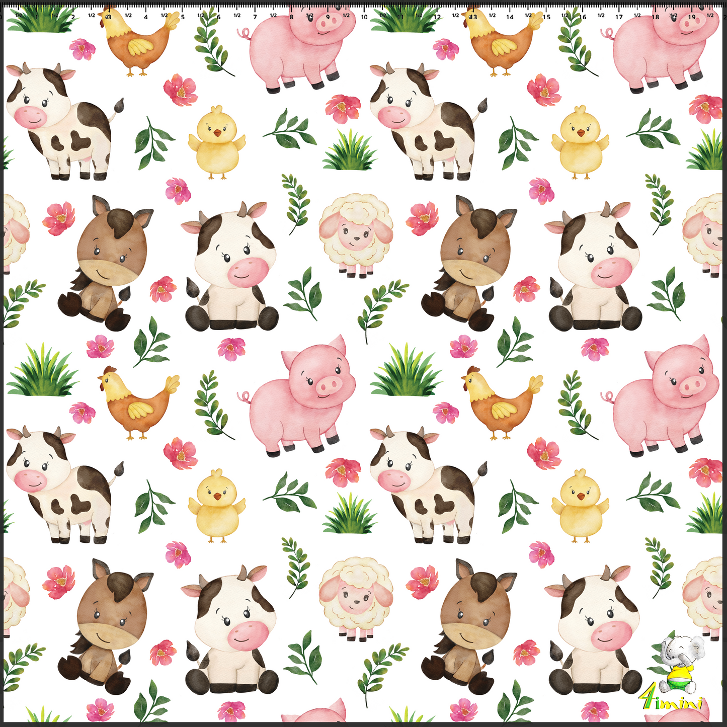 Petite ferme - Mousseline