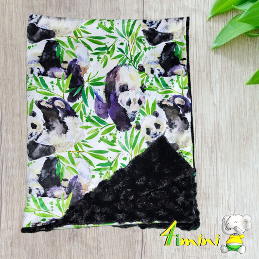 Petite doudou - Panda minky fourrure