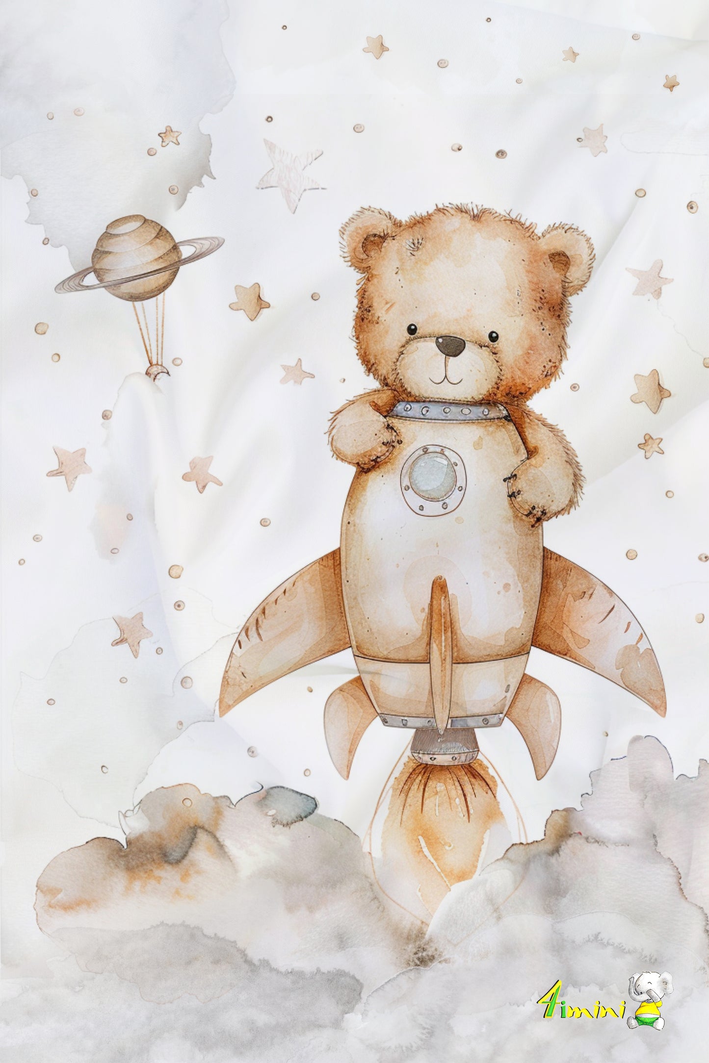 Doudou en minky - Premier voyage dans l'espace
