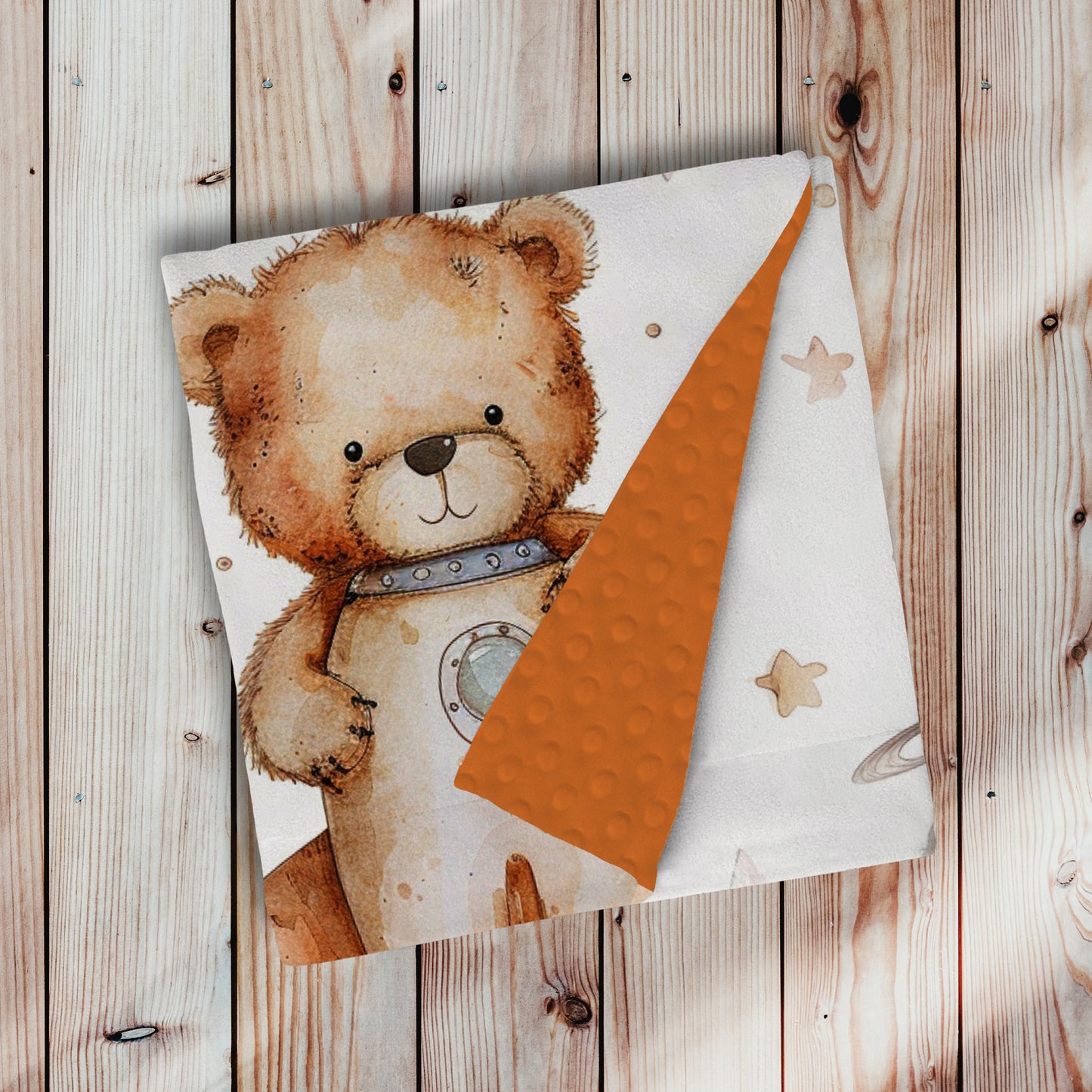 Doudou en minky - Premier voyage dans l'espace