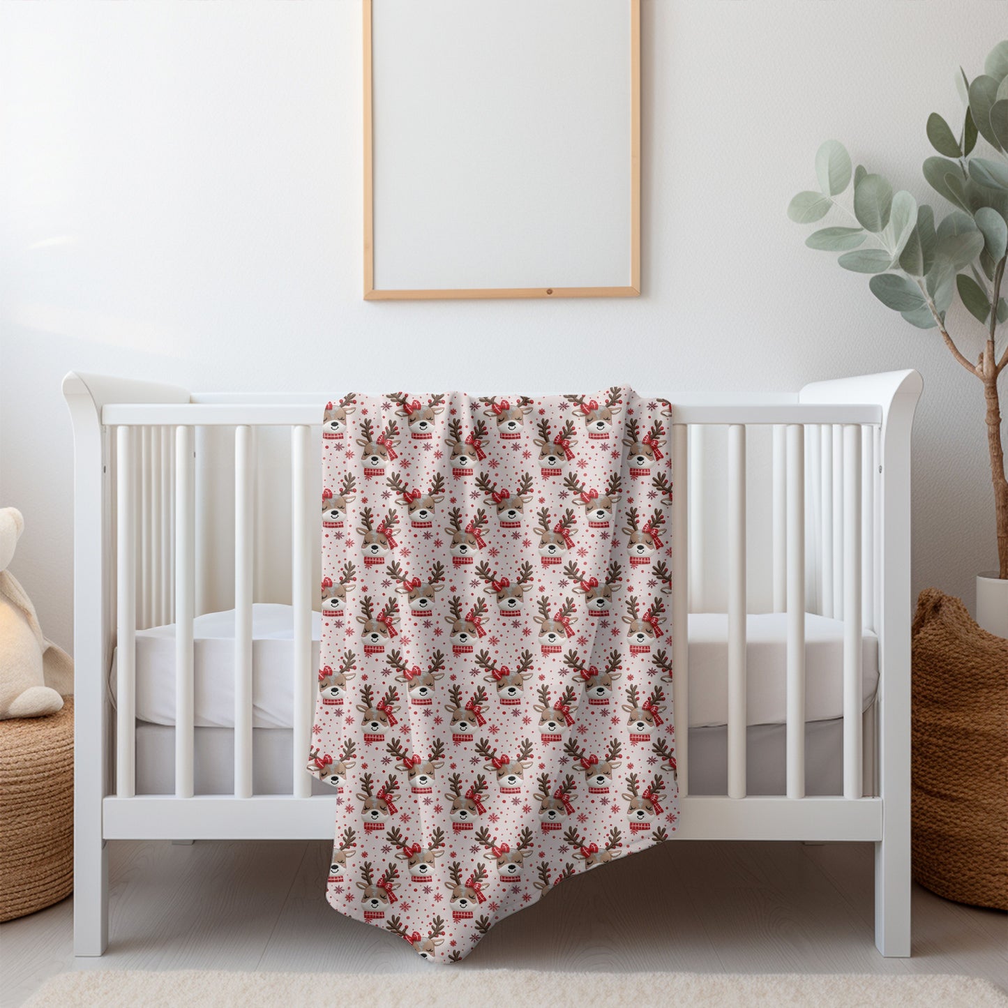 Doudou en minky - Rennette