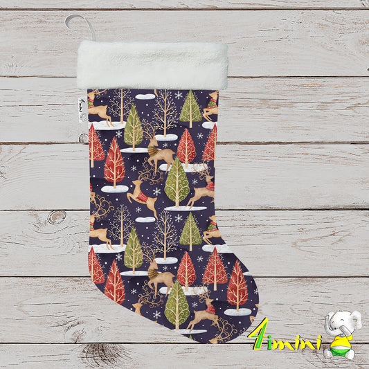 Bas de Noël - Saut du renne