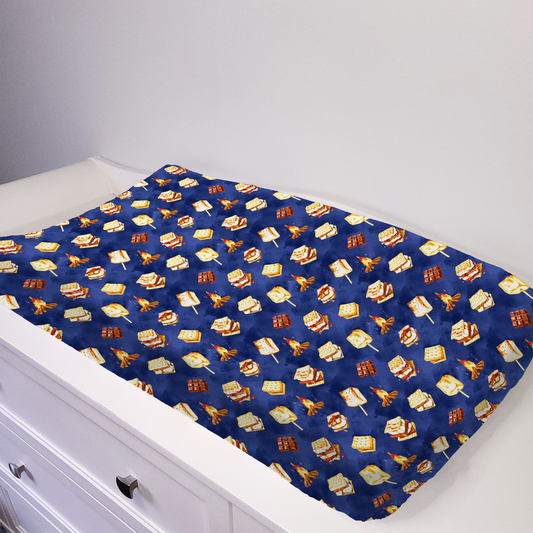 Housse de matelas à langer - Smores