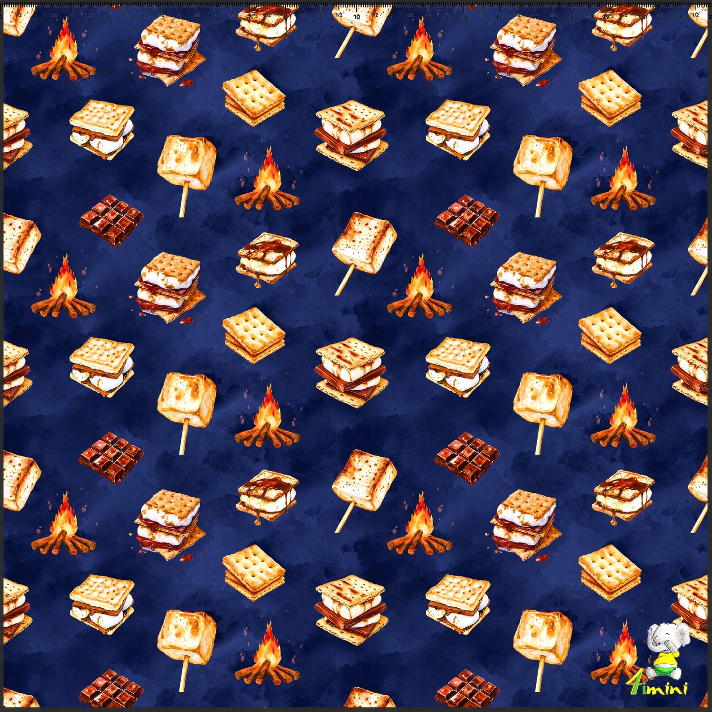 Doudou en minky - Smores