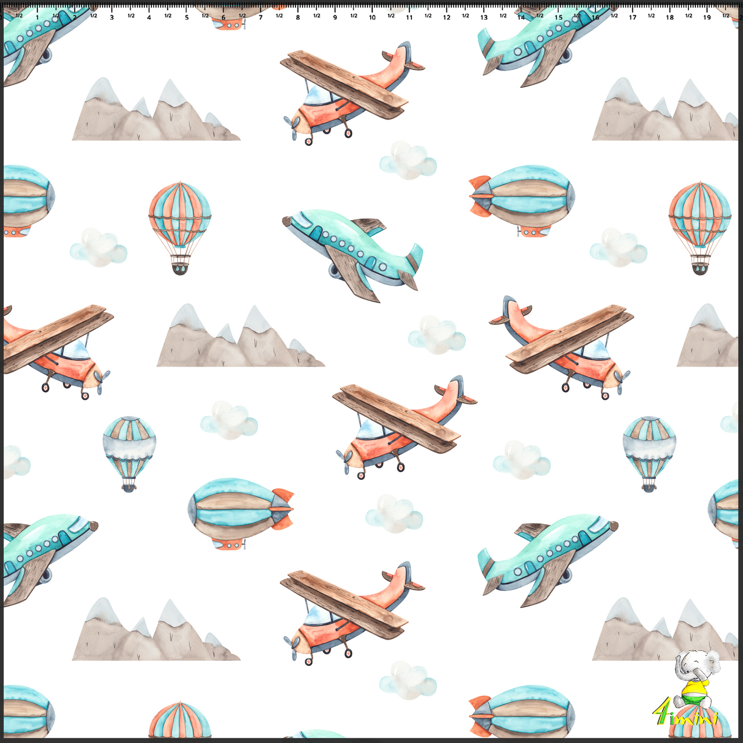Voyage dans le ciel - Mousseline