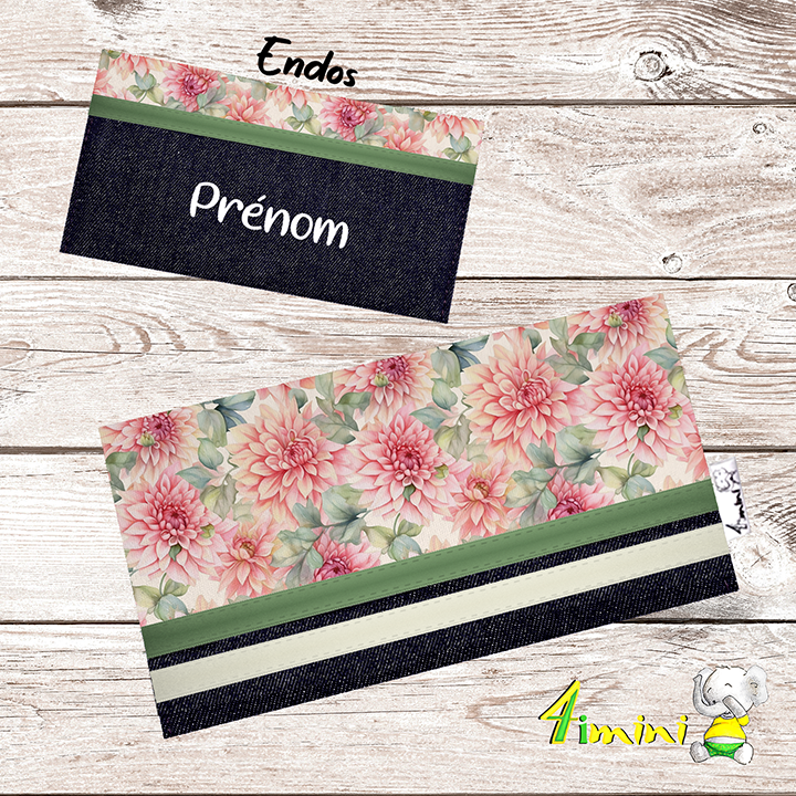 Protège carnet - Floral5