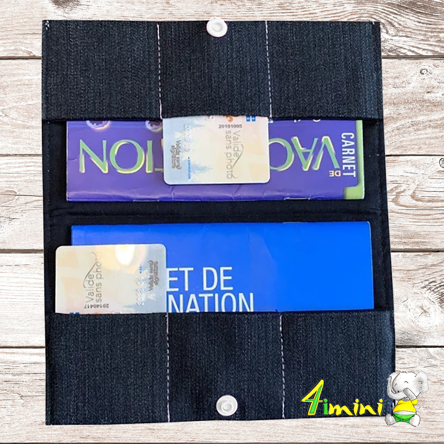Protège carnet - Motif personnalisé