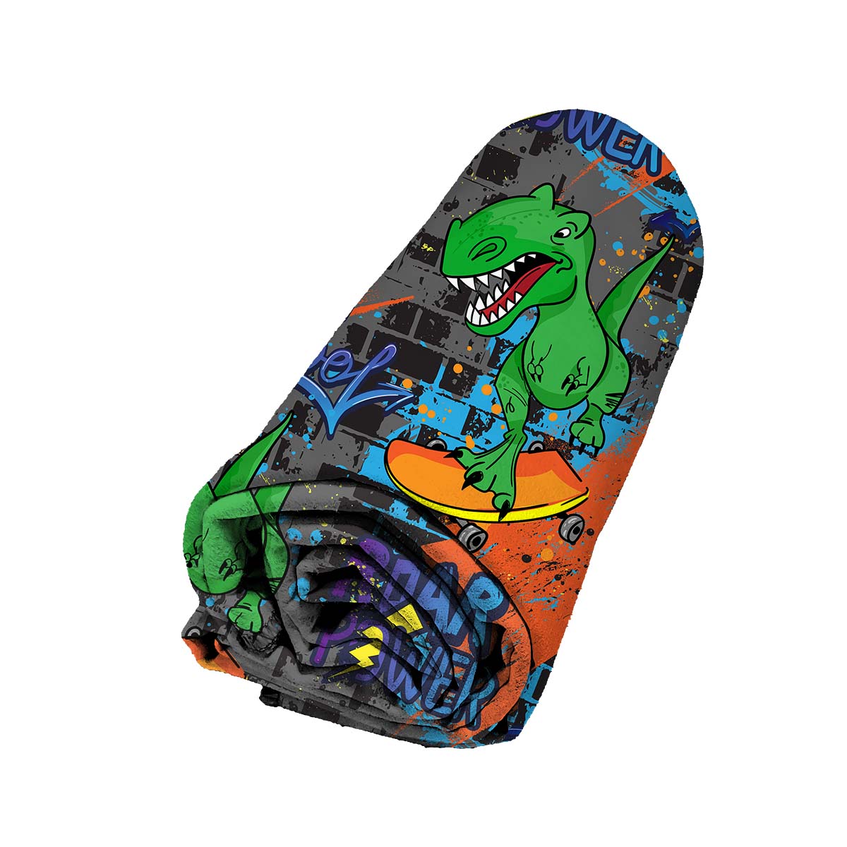 Serviette de plage - Dino de rue
