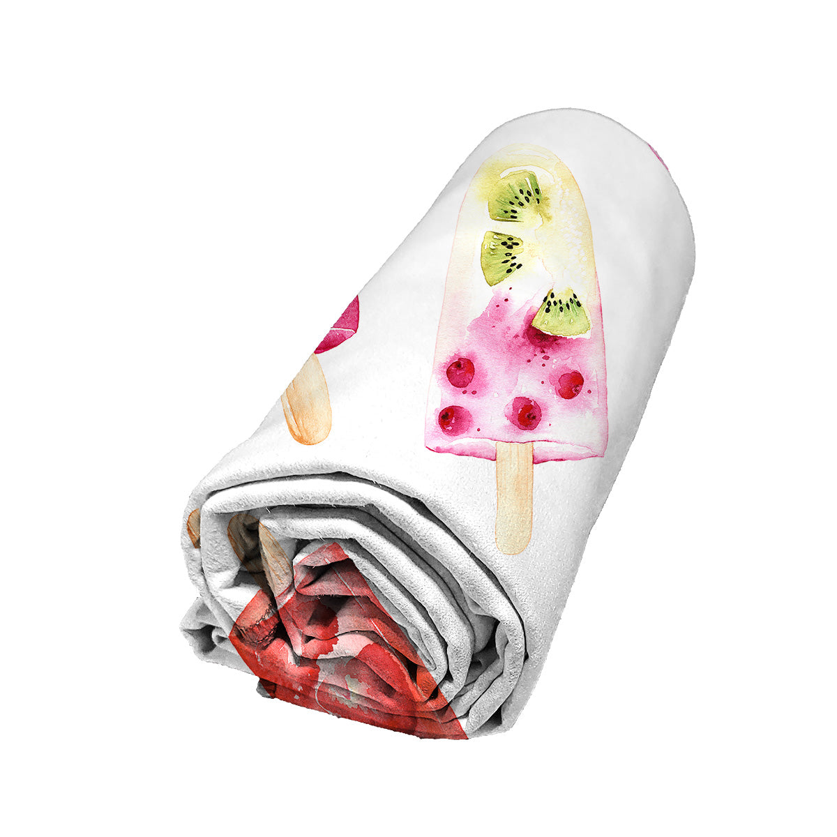 Serviette de plage - Glaces aux fruits