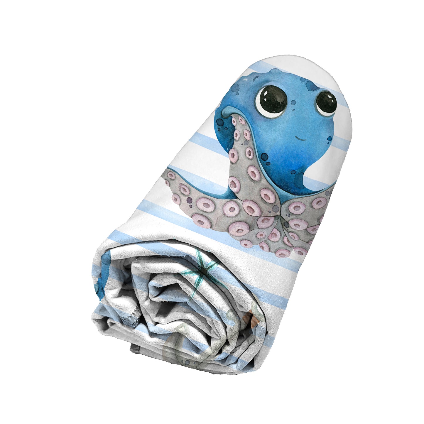 Serviette de plage - Bébé pieuvre