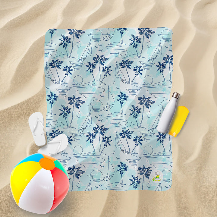 Serviette de plage - À contre courant