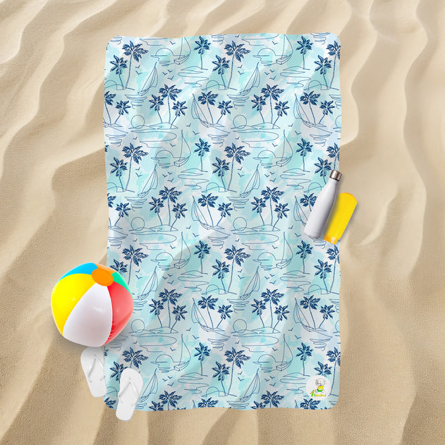 Serviette de plage - À contre courant