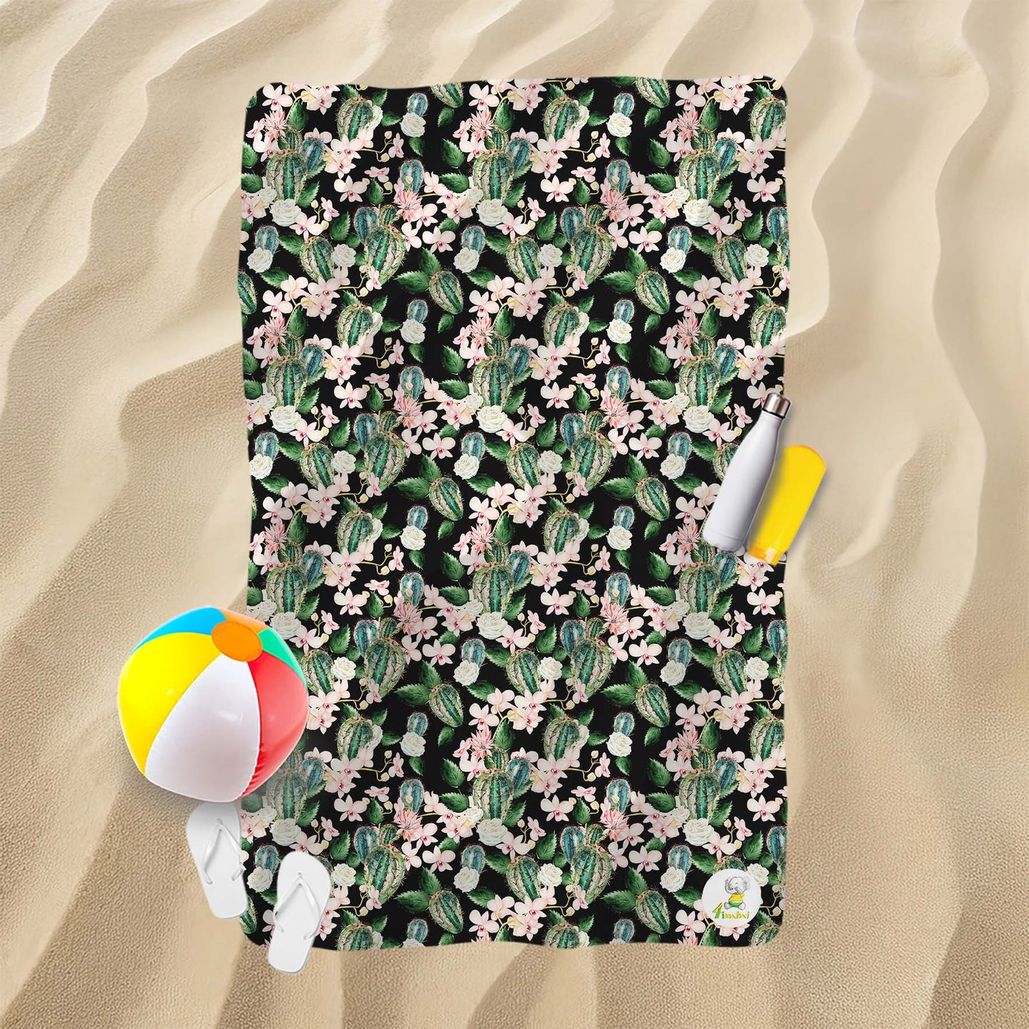 Serviette de plage - Cactus épineux
