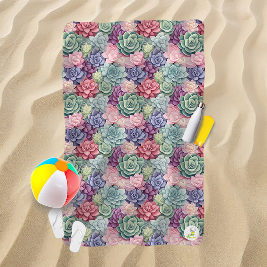 Serviette de plage - La succulente