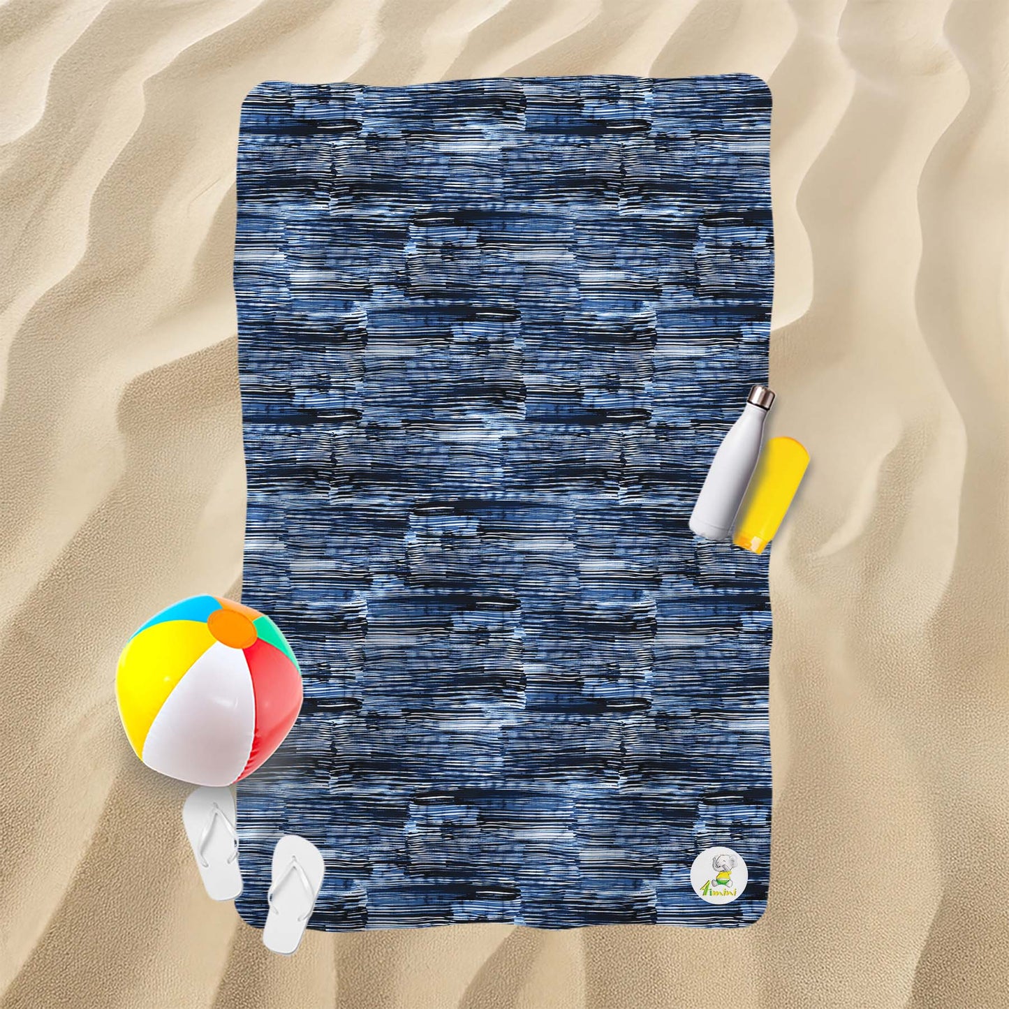 Serviette de plage - La touche du peintre