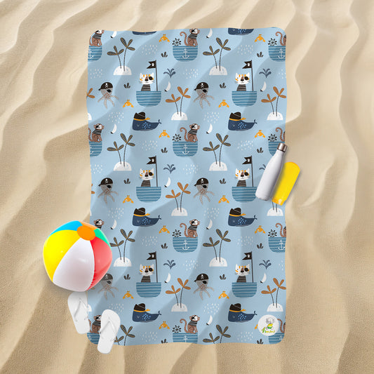 Serviette de plage - Les nouveaux pirates